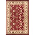 Safavieh 8 ft. 9 in. x 12 ft. Large Rectangle Lyndhurst Red and Ivory Traditional Rug LNH553-4012-9